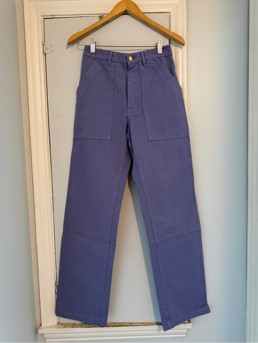 Big Bud Press Purple Straight-Leg Pants